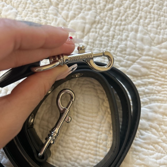 POPPY LISSIMAN Black Studded Handbag - Picture 5 of 6